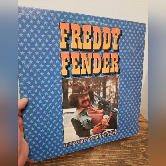 FREDDY FENDER VINYL RECORD IF YOUR EVER IN TEXAS - Picture 1 of 6